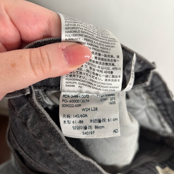 Levi's® Premium WEDGIE STRAIGHT FIT WOMEN'S JEANS size 24 - Picture 11 of 11